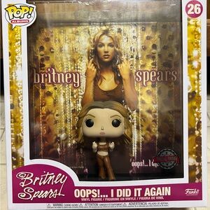 Funko Pop! Albums Britney Spears Oops!... I Did It Again Special Edition